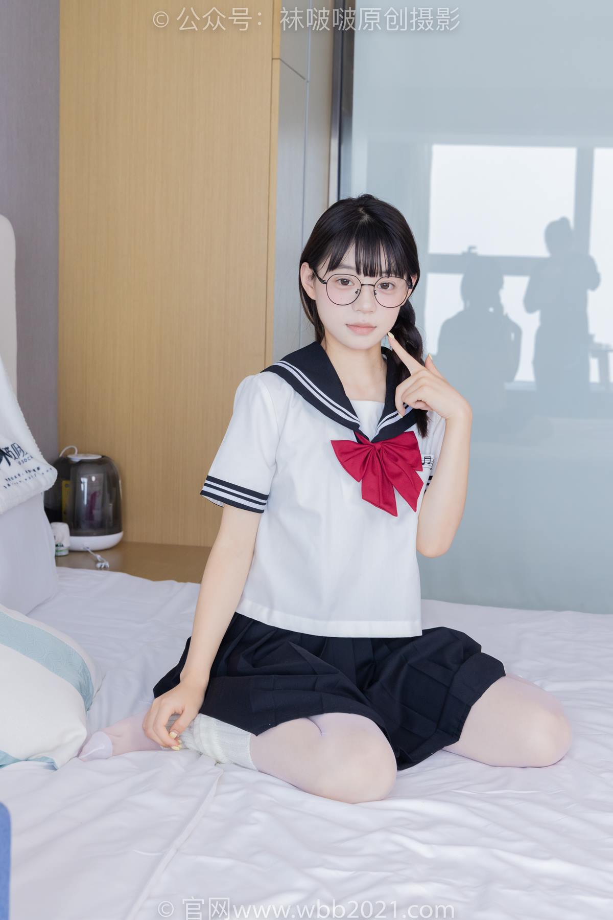 图片[28]-[BoBoSocks袜啵啵]NO.548 糯米-运动鞋、堆堆袜套、薄白丝、jk制服[91P] – 速更版-美库