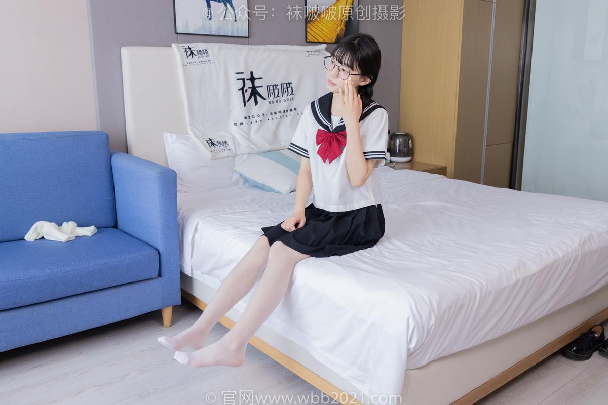 图片[55]-[BoBoSocks袜啵啵]NO.548 糯米-运动鞋、堆堆袜套、薄白丝、jk制服[91P] – 速更版-美库