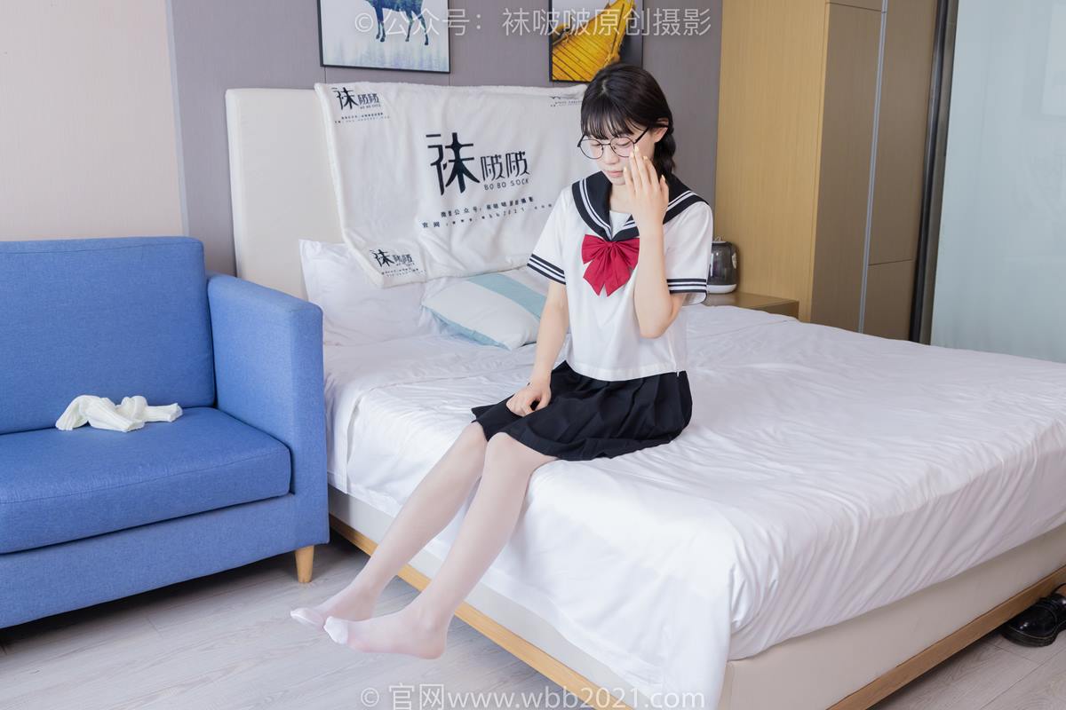 图片[56]-[BoBoSocks袜啵啵]NO.548 糯米-运动鞋、堆堆袜套、薄白丝、jk制服[91P] – 速更版-美库