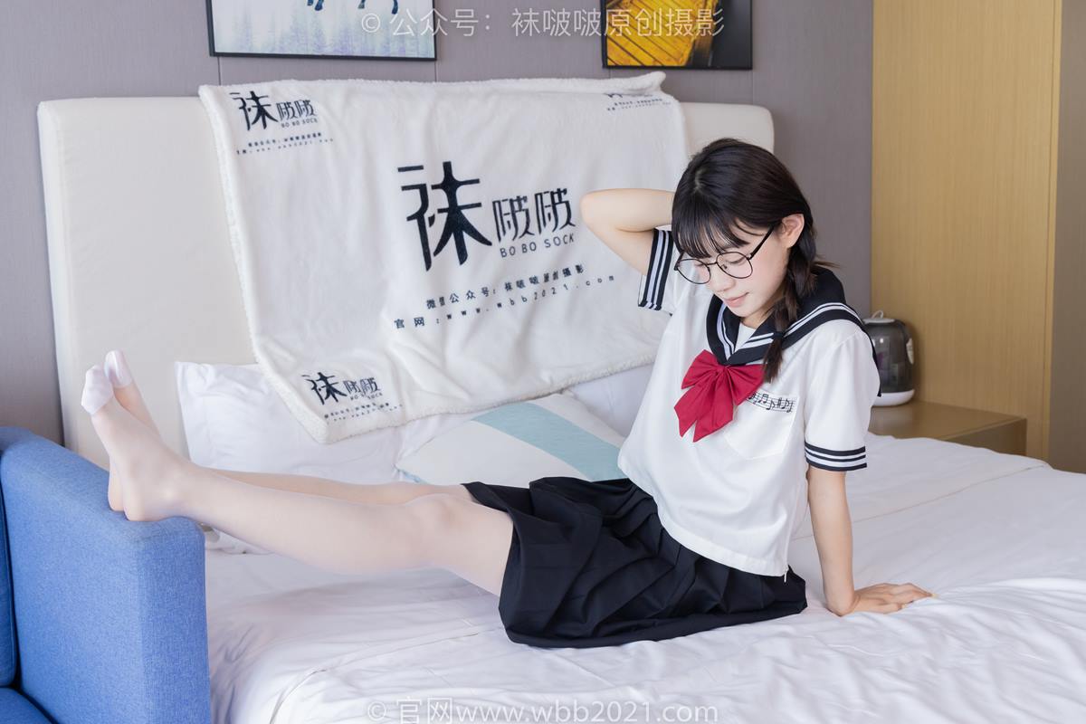 图片[59]-[BoBoSocks袜啵啵]NO.548 糯米-运动鞋、堆堆袜套、薄白丝、jk制服[91P] – 速更版-美库