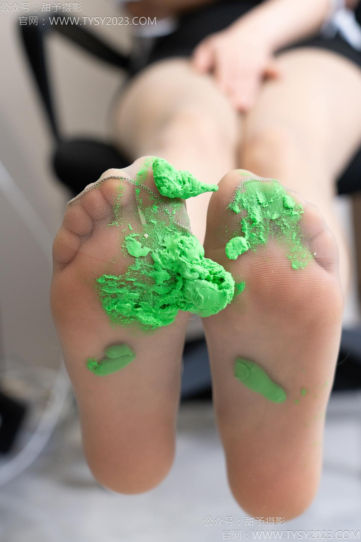 图片[89]-甜予摄影 NO.175 澜澜-高跟鞋、薄灰丝、薄黑丝、踩小人剧情[88P] – 速更版-美库