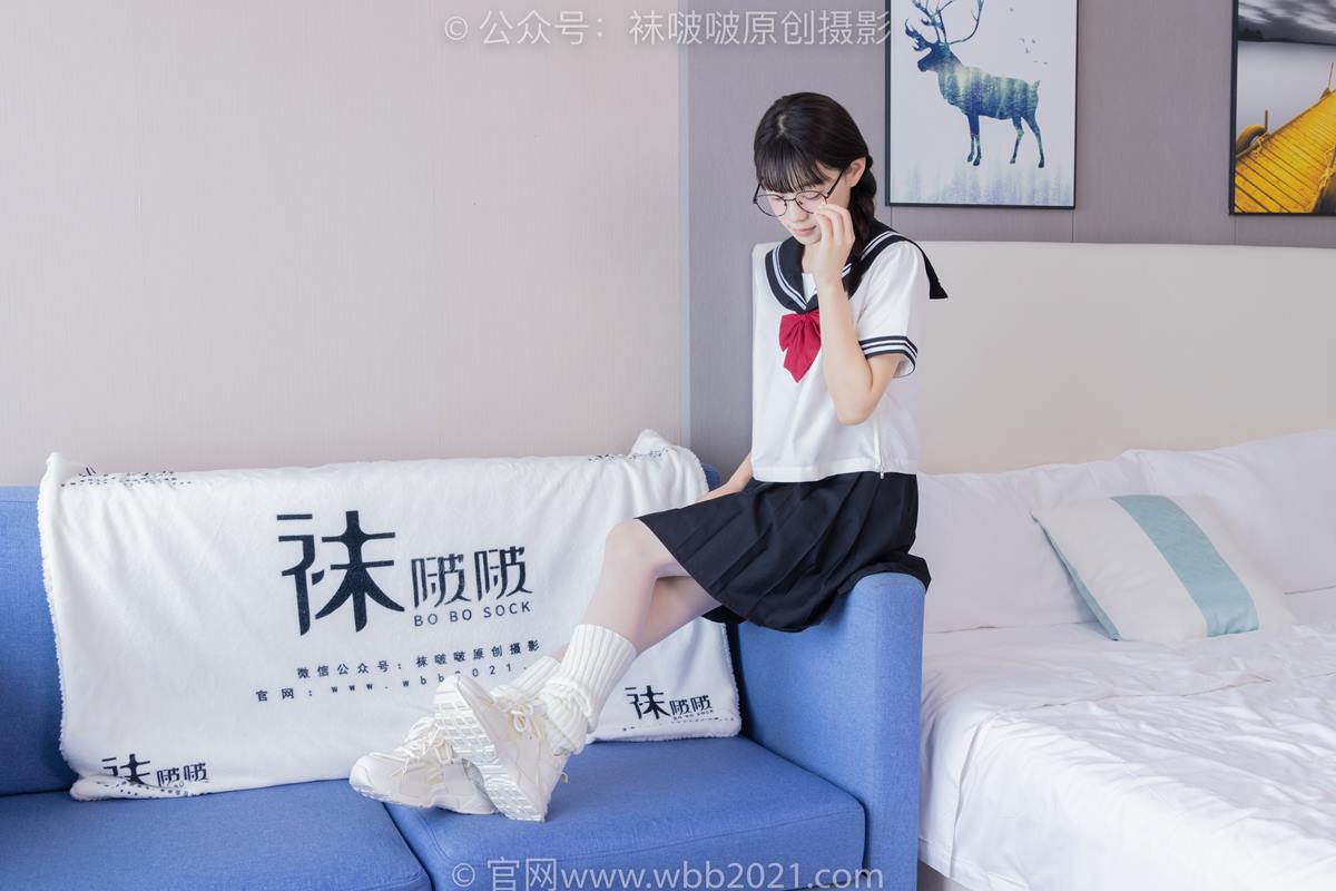 图片[69]-[BoBoSocks袜啵啵]NO.548 糯米-运动鞋、堆堆袜套、薄白丝、jk制服[91P] – 速更版-美库
