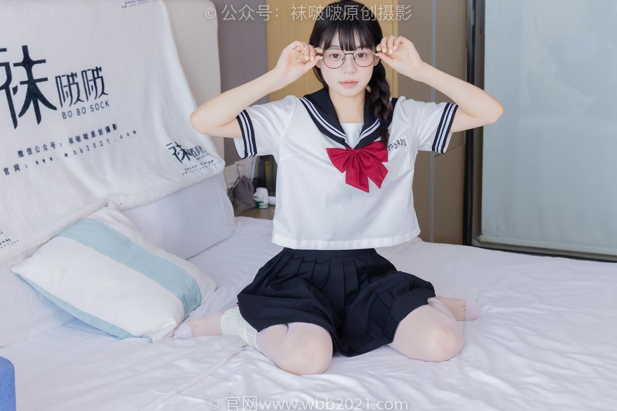 图片[72]-[BoBoSocks袜啵啵]NO.548 糯米-运动鞋、堆堆袜套、薄白丝、jk制服[91P] – 速更版-美库