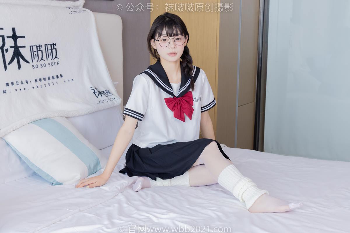 图片[75]-[BoBoSocks袜啵啵]NO.548 糯米-运动鞋、堆堆袜套、薄白丝、jk制服[91P] – 速更版-美库