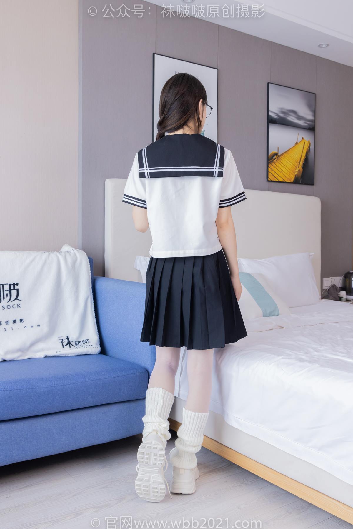 图片[89]-[BoBoSocks袜啵啵]NO.548 糯米-运动鞋、堆堆袜套、薄白丝、jk制服[91P] – 速更版-美库