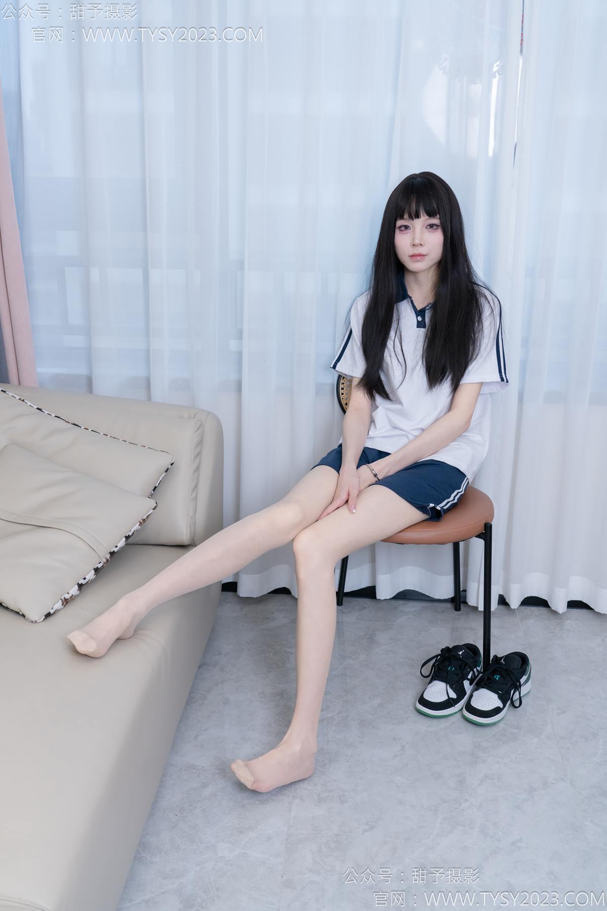 图片[94]-甜予摄影 NO.176 珞珞-板鞋、薄肉丝[98P] – 速更版-美库