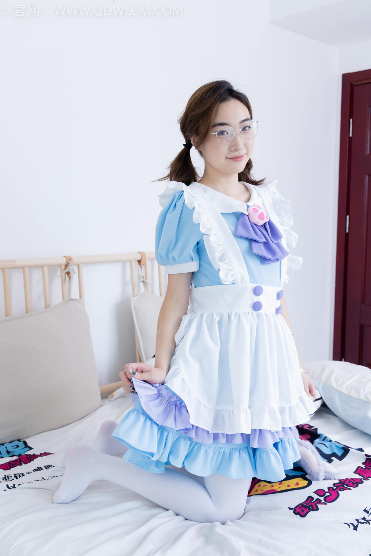 图片[10]-物恋传媒 NO.2359 恬恬-女仆装、平底鞋、厚白丝、老头乐挠脚剧情[125P] – 速更版-美库