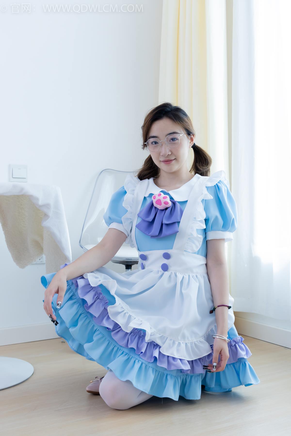 图片[12]-物恋传媒 NO.2359 恬恬-女仆装、平底鞋、厚白丝、老头乐挠脚剧情[125P] – 速更版-美库