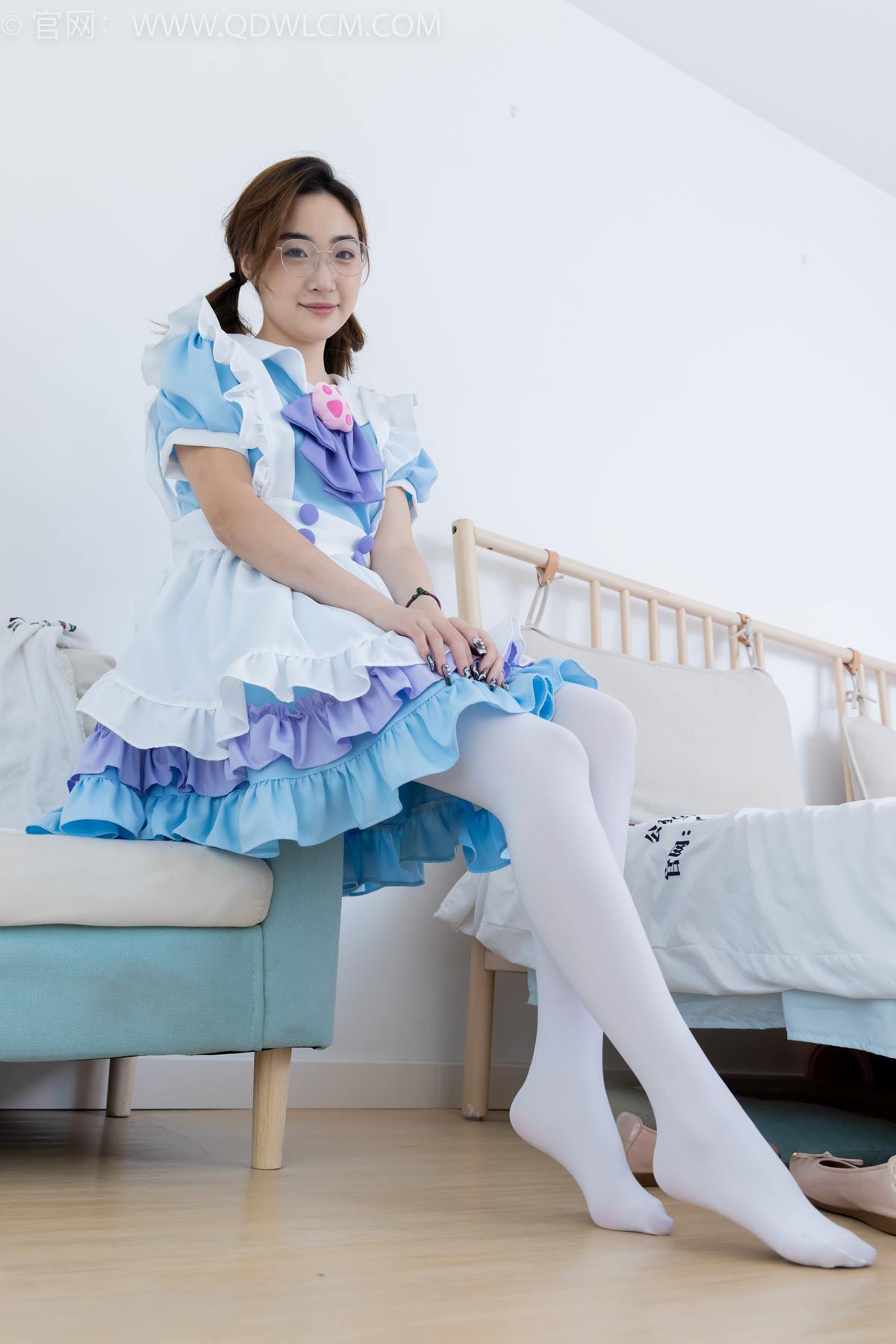 图片[28]-物恋传媒 NO.2359 恬恬-女仆装、平底鞋、厚白丝、老头乐挠脚剧情[125P] – 速更版-美库