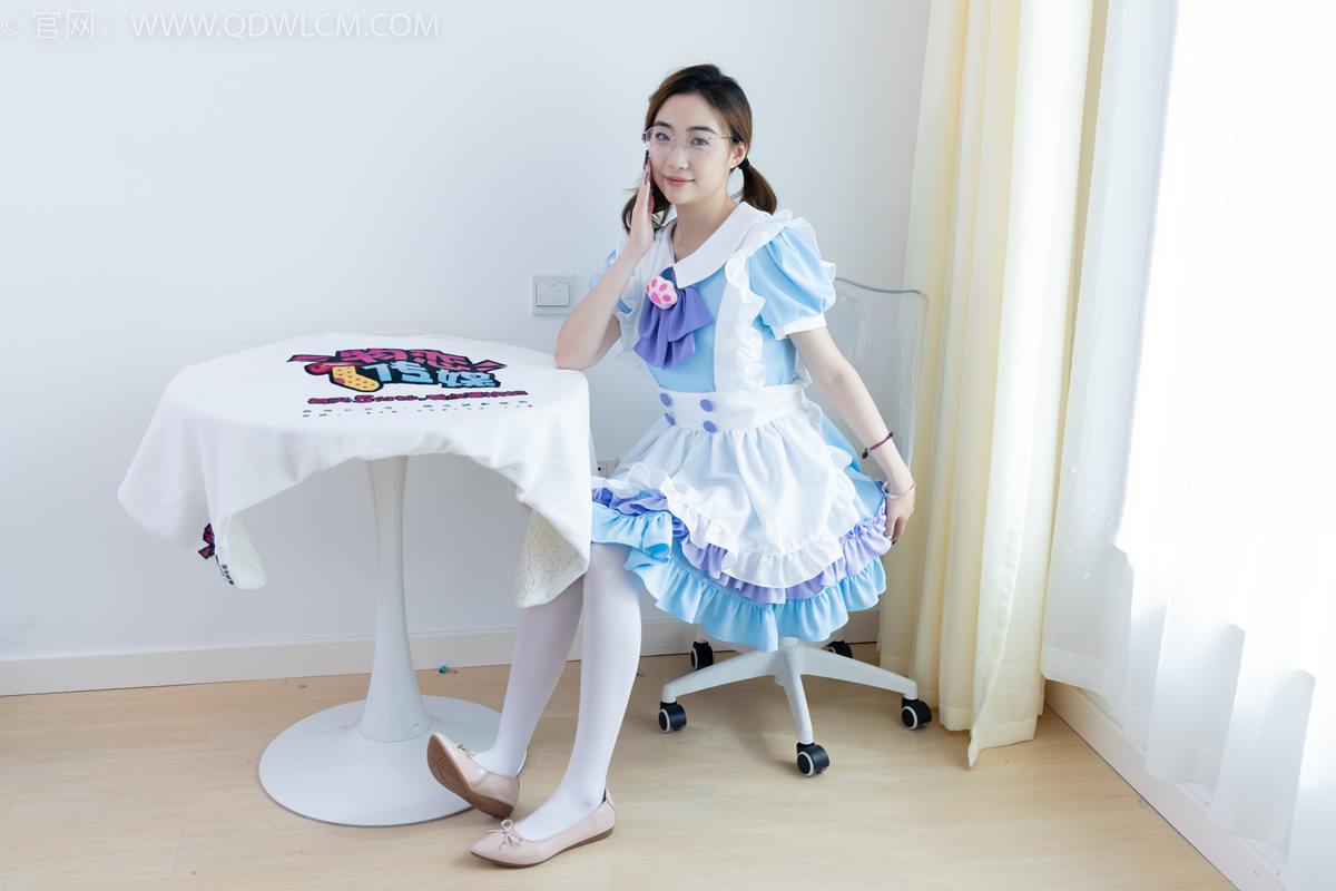 图片[90]-物恋传媒 NO.2359 恬恬-女仆装、平底鞋、厚白丝、老头乐挠脚剧情[125P] – 速更版-美库