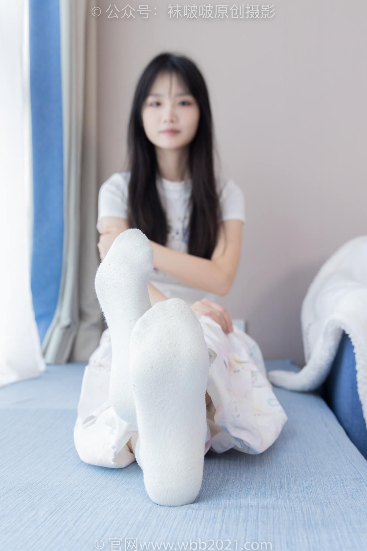 图片[23]-[BoBoSocks袜啵啵]NO.550 甜甜圈-板鞋自然穿脏白棉袜[116P] – 速更版-美库