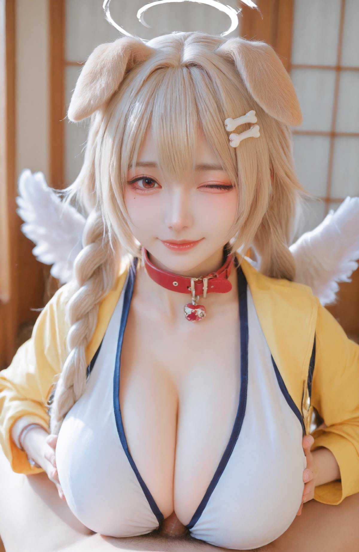 图片[13]-AI绘画 625 非国漫 cos兽耳萌妹子[26P] – 速更版-美库