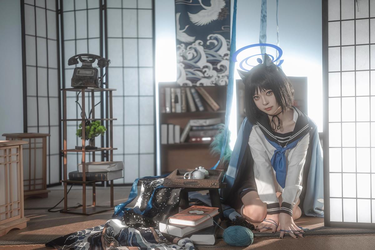 图片[19]-矢量鱼 – 桐生桔梗[24P] – 速更版-美库