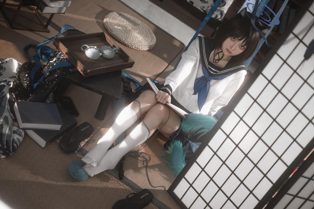 图片[25]-矢量鱼 – 桐生桔梗[24P] – 速更版-美库