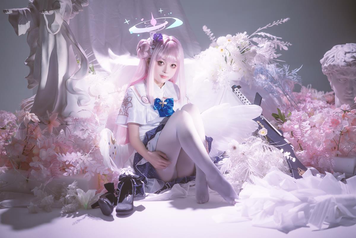 图片[12]-矢量鱼 – 蔚蓝档案 圣园未花[27P] – 速更版-美库