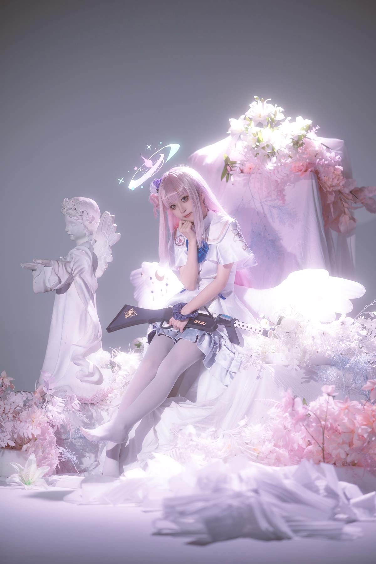 图片[25]-矢量鱼 – 蔚蓝档案 圣园未花[27P] – 速更版-美库