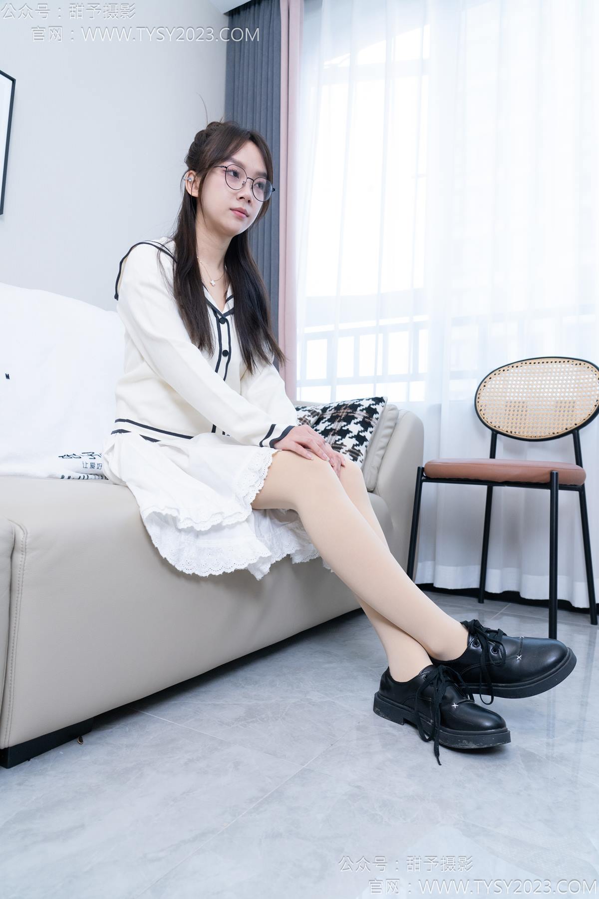 图片[21]-甜予摄影 NO.180 贝壳-平底鞋、短靴、厚肉丝[115P] – 速更版-美库