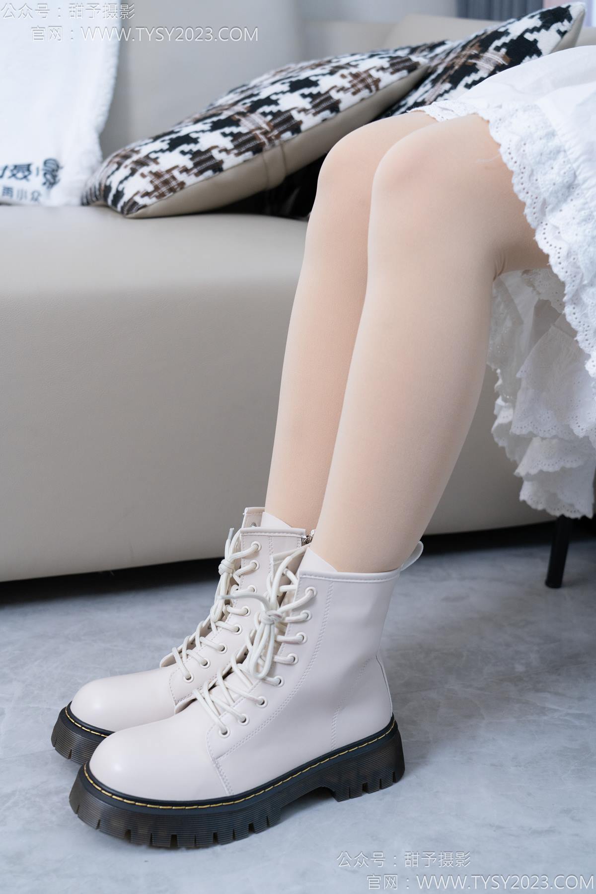 图片[24]-甜予摄影 NO.180 贝壳-平底鞋、短靴、厚肉丝[115P] – 速更版-美库