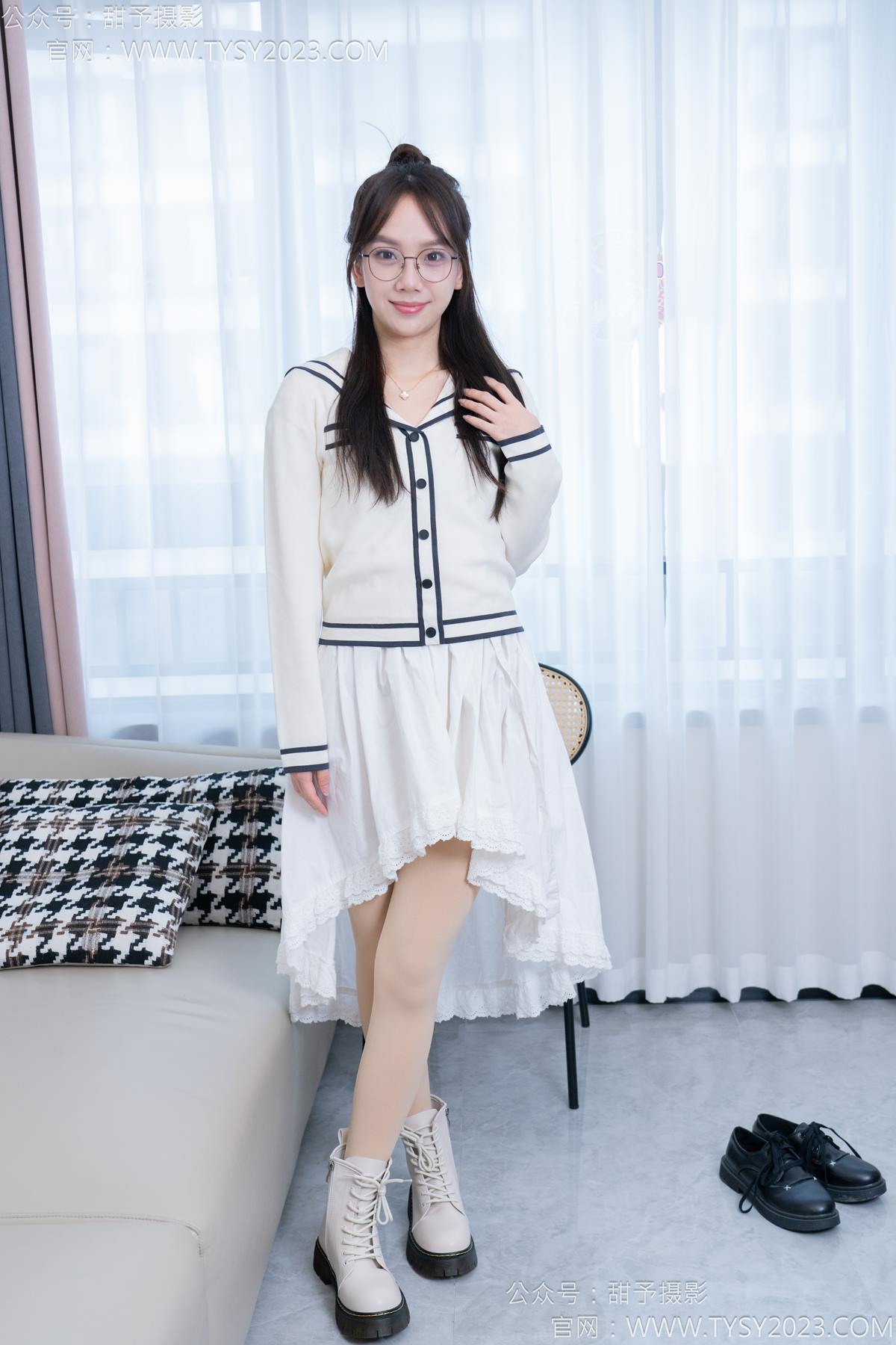 图片[116]-甜予摄影 NO.180 贝壳-平底鞋、短靴、厚肉丝[115P] – 速更版-美库