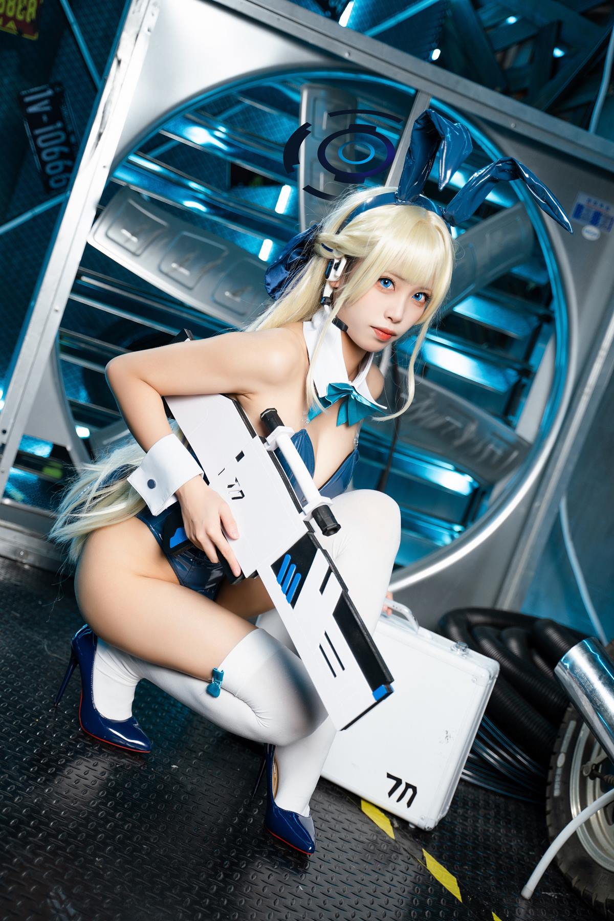 图片[13]-三無人型 – 蔚蓝档案 飞鸟马时兔女郎[49P] – 速更版-美库