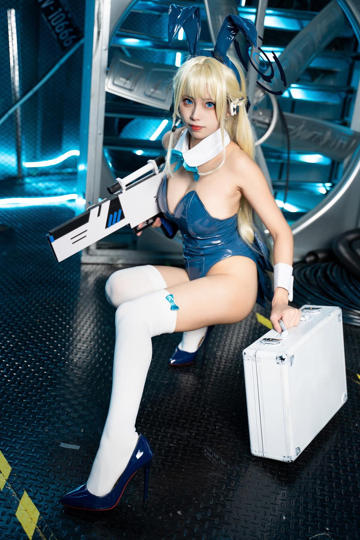 图片[15]-三無人型 – 蔚蓝档案 飞鸟马时兔女郎[49P] – 速更版-美库