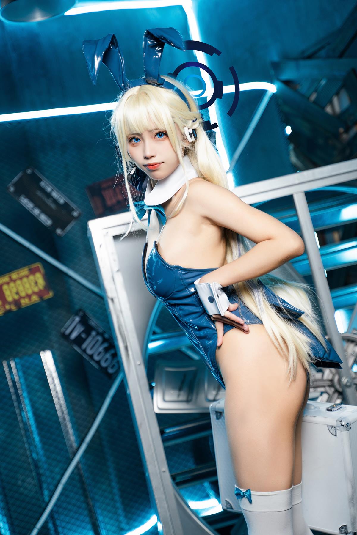 图片[24]-三無人型 – 蔚蓝档案 飞鸟马时兔女郎[49P] – 速更版-美库