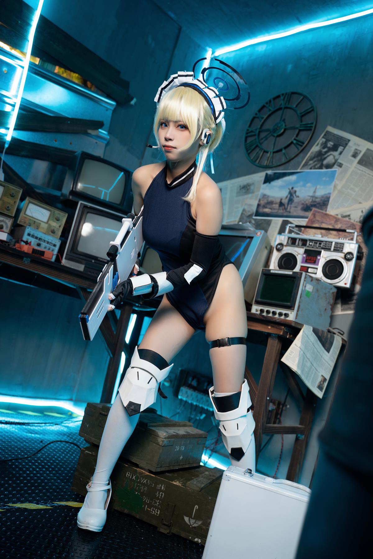 图片[33]-三無人型 – 蔚蓝档案 飞鸟马时兔女郎[49P] – 速更版-美库