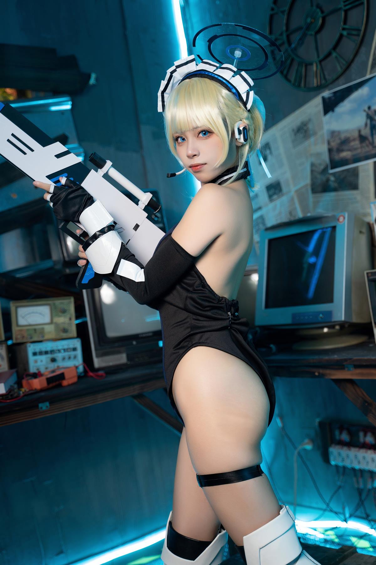 图片[35]-三無人型 – 蔚蓝档案 飞鸟马时兔女郎[49P] – 速更版-美库