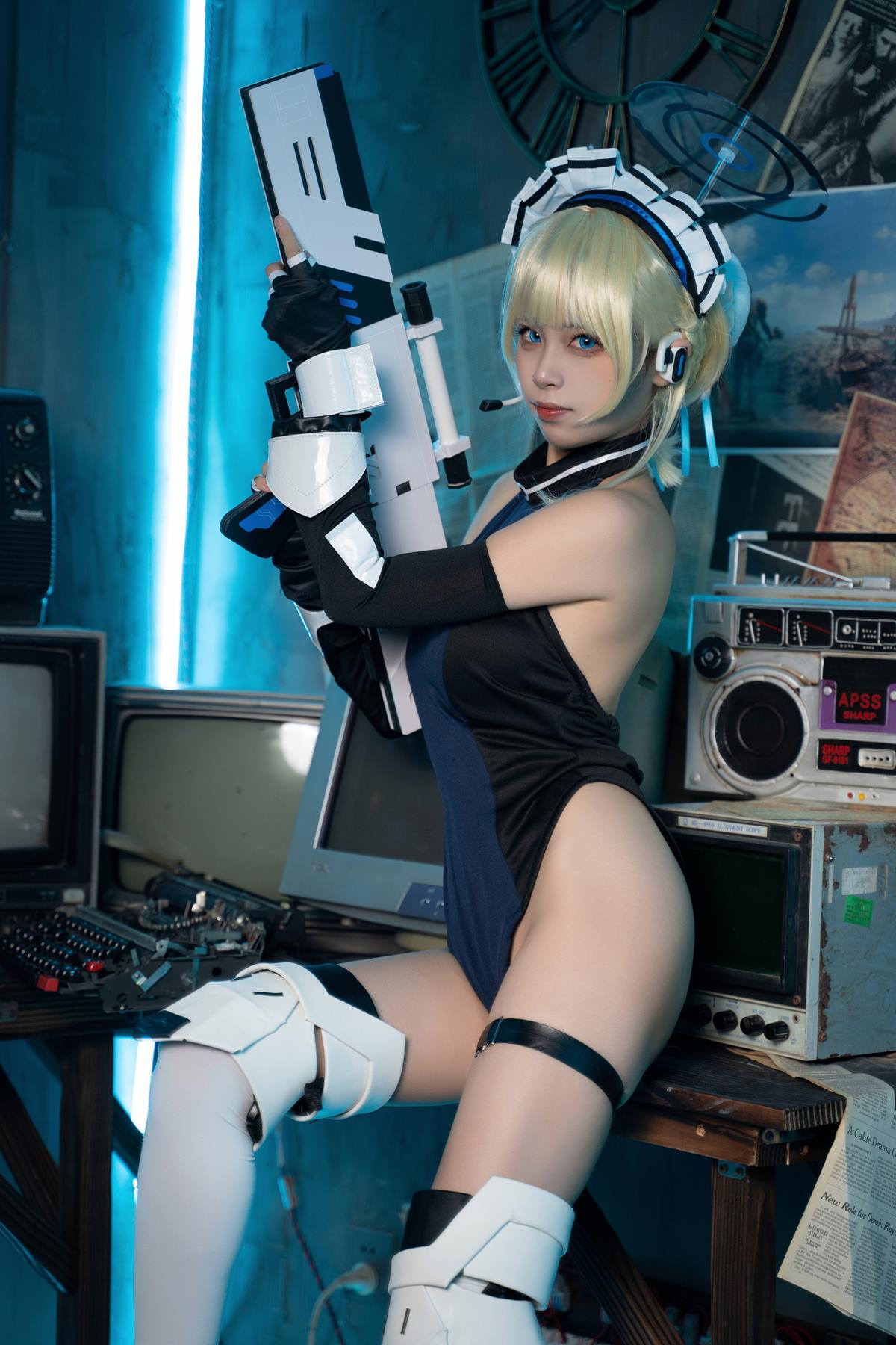 图片[36]-三無人型 – 蔚蓝档案 飞鸟马时兔女郎[49P] – 速更版-美库