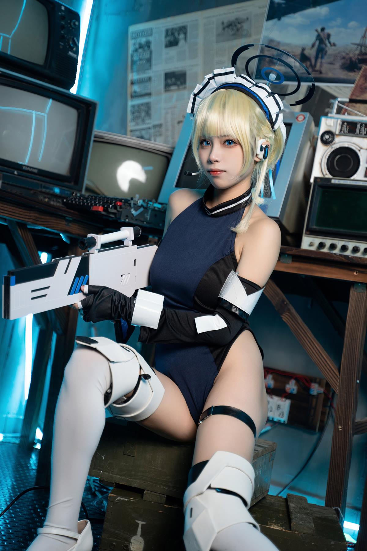 图片[38]-三無人型 – 蔚蓝档案 飞鸟马时兔女郎[49P] – 速更版-美库