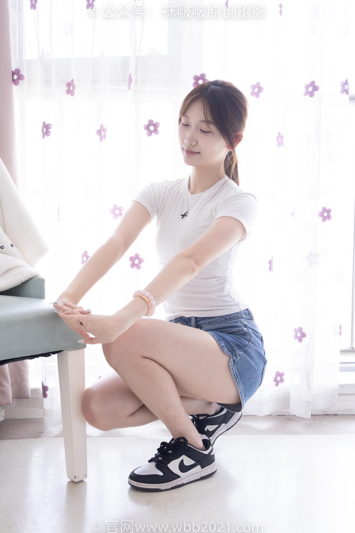 图片[16]-[BoBoSocks袜啵啵]NO.553 香菜-板鞋、短白棉袜、裸足[120P] – 速更版-美库