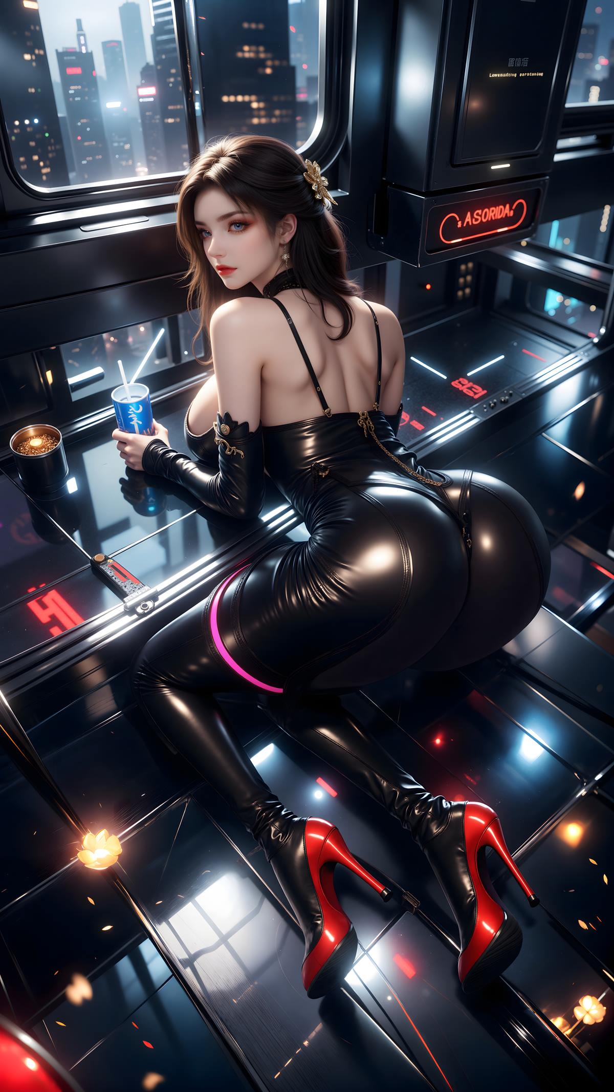 图片[10]-AI绘画 626 卡其喵 御姐美杜莎[55P] – 速更版-美库