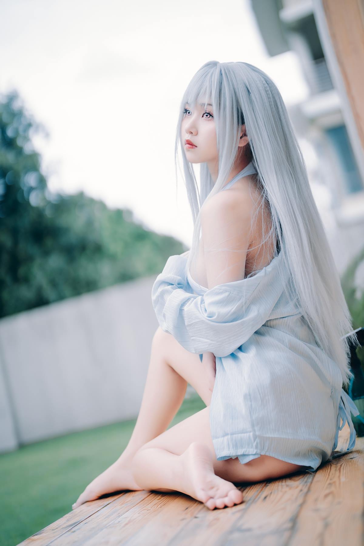 图片[10]-萌芽儿o0 – 白泳装[16P] – 速更版-美库