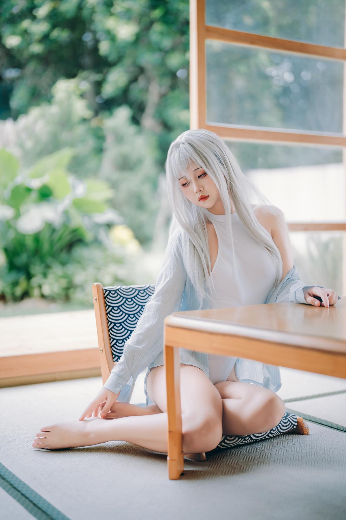 图片[12]-萌芽儿o0 – 白泳装[16P] – 速更版-美库