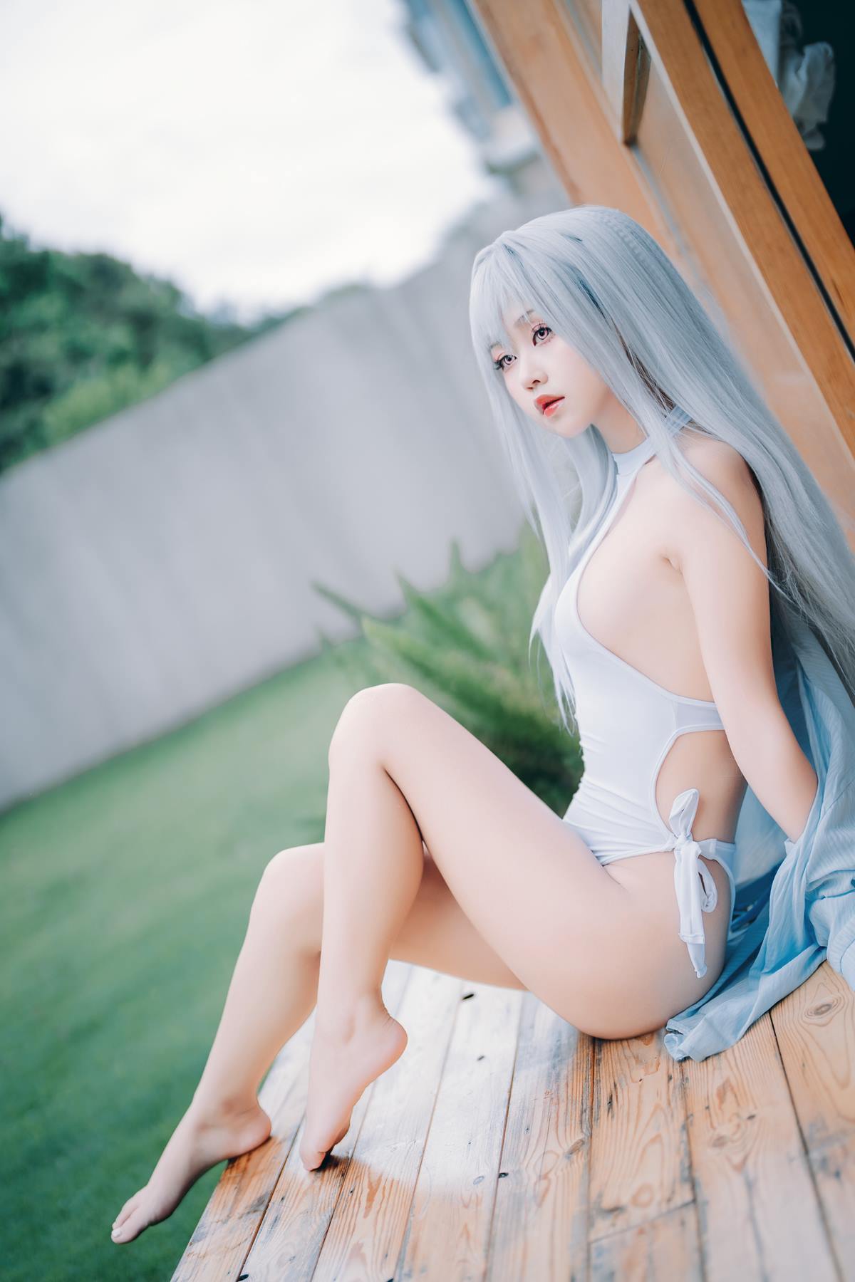 图片[17]-萌芽儿o0 – 白泳装[16P] – 速更版-美库