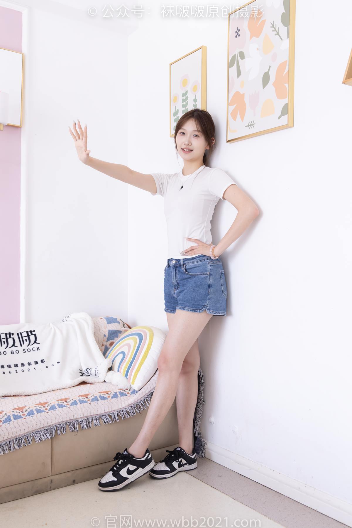 图片[118]-[BoBoSocks袜啵啵]NO.553 香菜-板鞋、短白棉袜、裸足[120P] – 速更版-美库