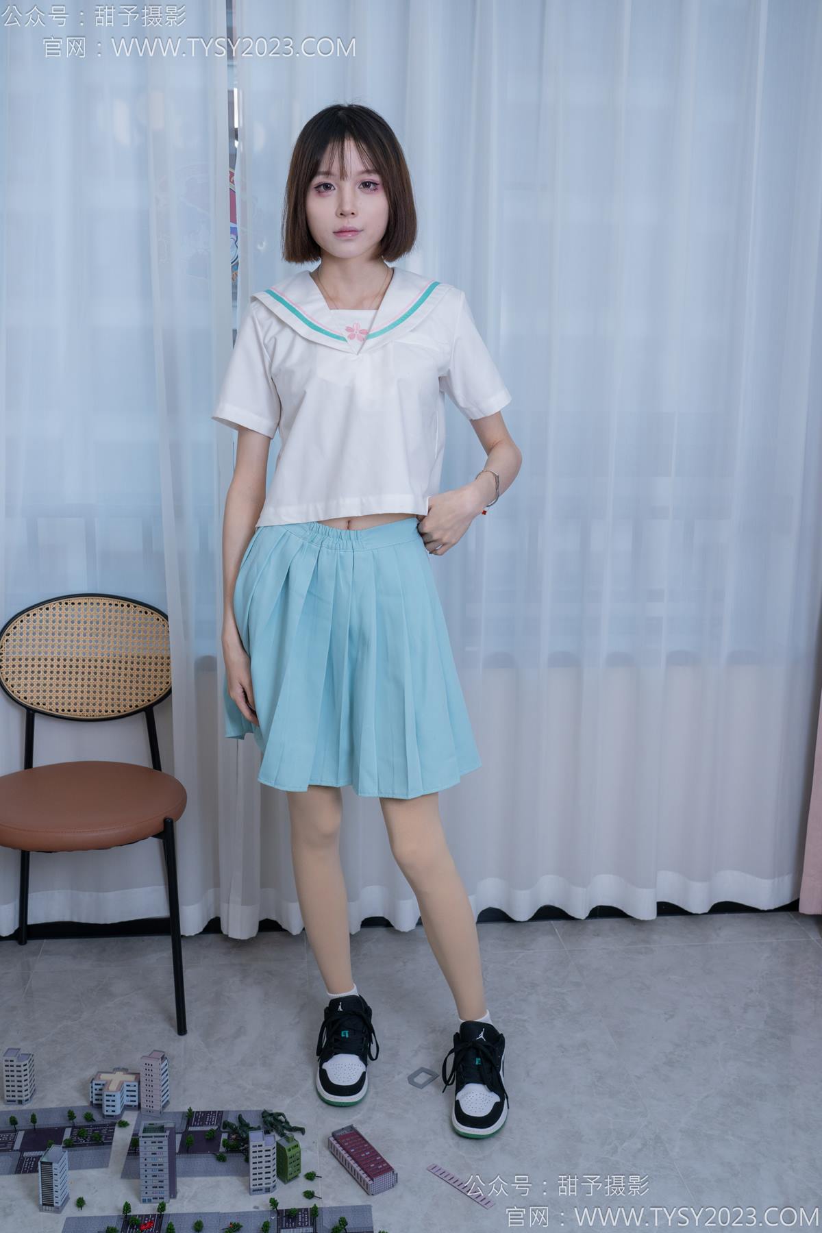 图片[59]-甜予摄影 NO.182 珞珞-板鞋、白棉袜、厚肉丝、小人国剧情[104P] – 速更版-美库
