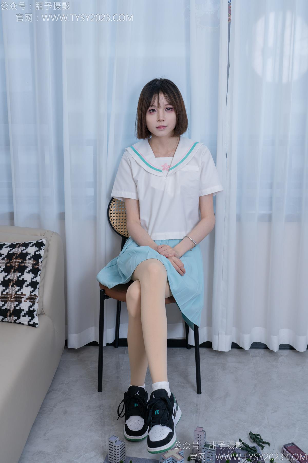 图片[64]-甜予摄影 NO.182 珞珞-板鞋、白棉袜、厚肉丝、小人国剧情[104P] – 速更版-美库