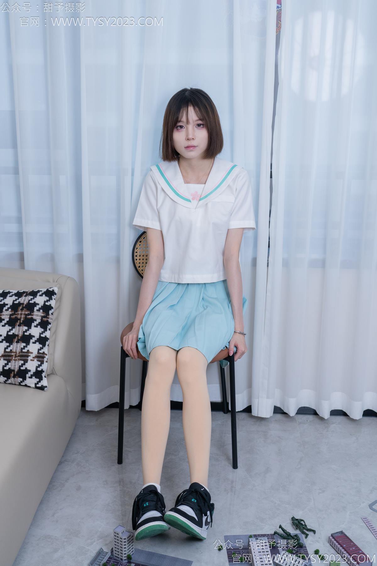 图片[71]-甜予摄影 NO.182 珞珞-板鞋、白棉袜、厚肉丝、小人国剧情[104P] – 速更版-美库