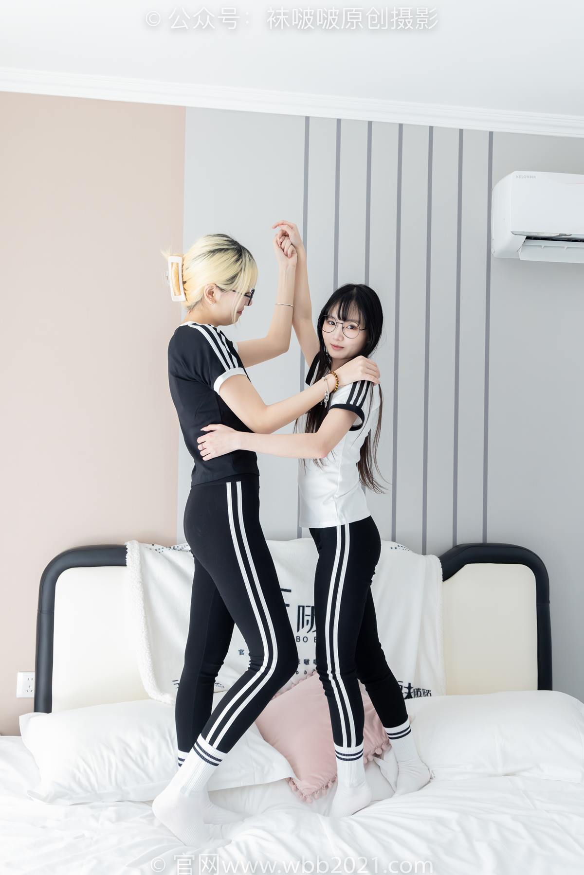 图片[14]-[BoBoSocks袜啵啵]NO.555 小甜豆甜甜圈-板鞋、运动鞋、白棉袜、裸足[110P] – 速更版-美库