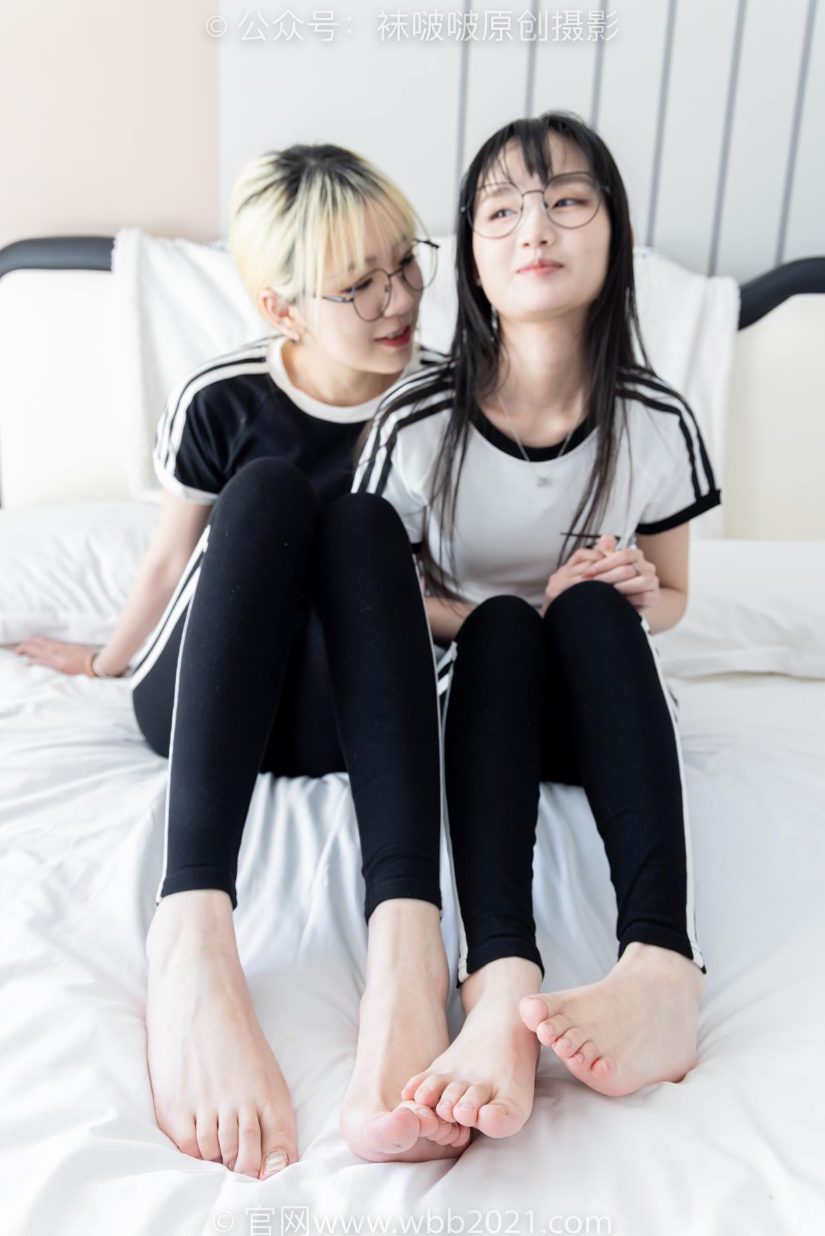 图片[19]-[BoBoSocks袜啵啵]NO.555 小甜豆甜甜圈-板鞋、运动鞋、白棉袜、裸足[110P] – 速更版-美库