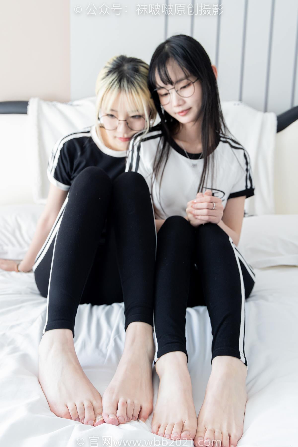 图片[20]-[BoBoSocks袜啵啵]NO.555 小甜豆甜甜圈-板鞋、运动鞋、白棉袜、裸足[110P] – 速更版-美库