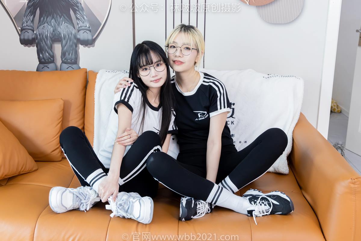 图片[50]-[BoBoSocks袜啵啵]NO.555 小甜豆甜甜圈-板鞋、运动鞋、白棉袜、裸足[110P] – 速更版-美库