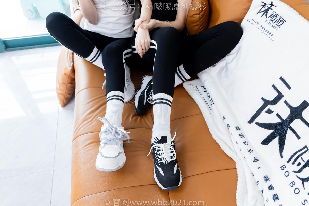 图片[55]-[BoBoSocks袜啵啵]NO.555 小甜豆甜甜圈-板鞋、运动鞋、白棉袜、裸足[110P] – 速更版-美库