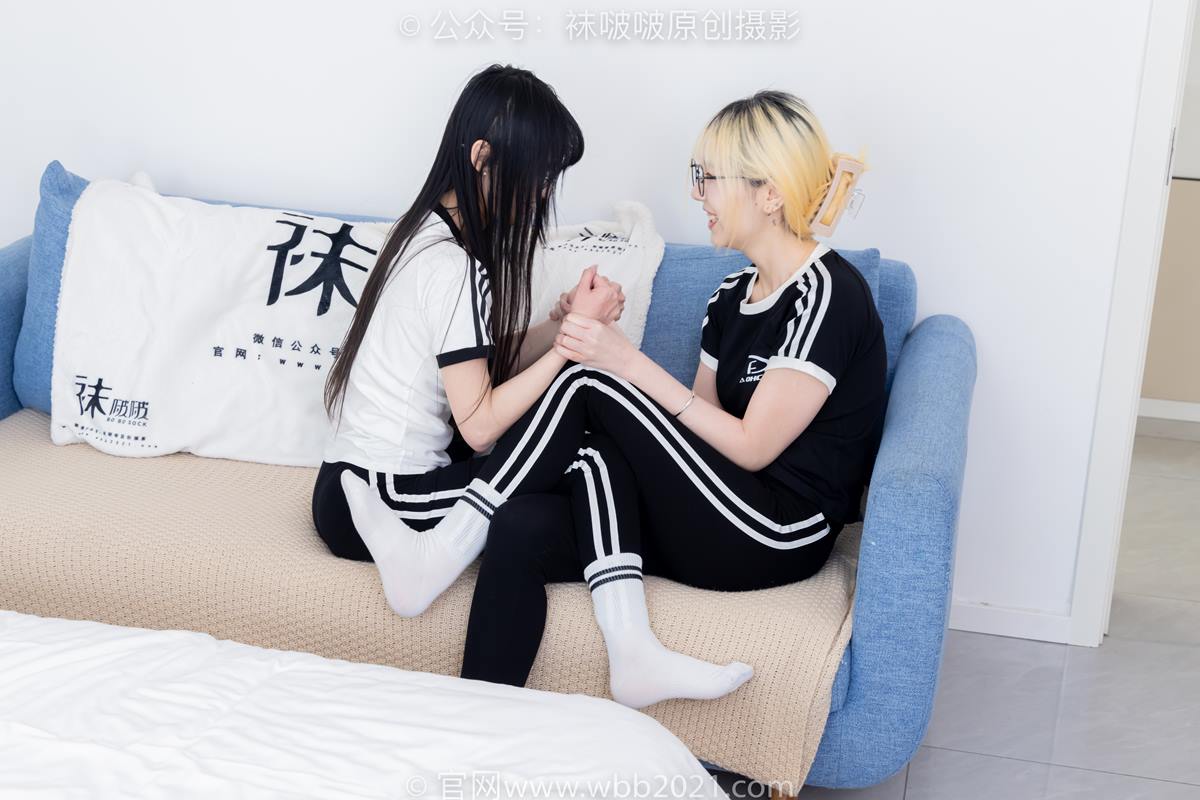 图片[58]-[BoBoSocks袜啵啵]NO.555 小甜豆甜甜圈-板鞋、运动鞋、白棉袜、裸足[110P] – 速更版-美库