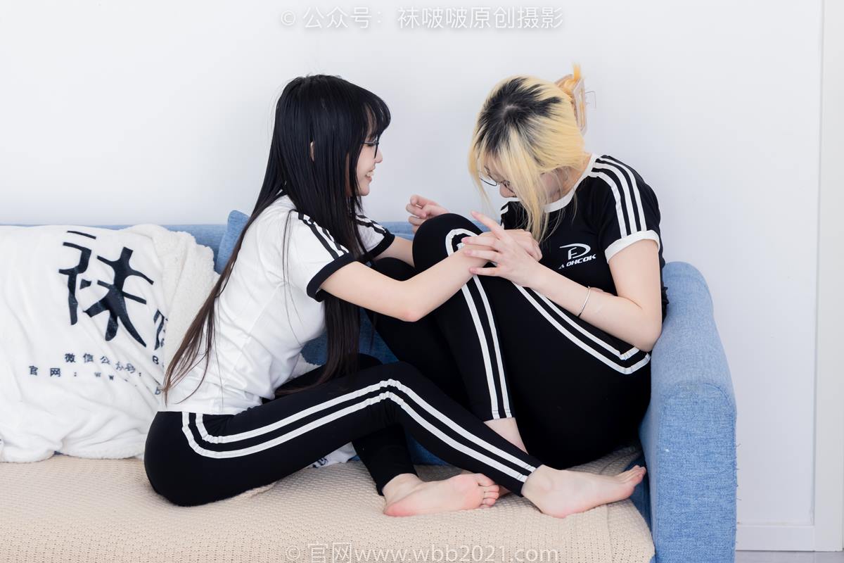 图片[60]-[BoBoSocks袜啵啵]NO.555 小甜豆甜甜圈-板鞋、运动鞋、白棉袜、裸足[110P] – 速更版-美库