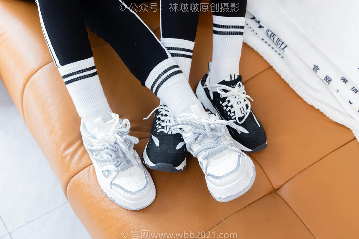 图片[62]-[BoBoSocks袜啵啵]NO.555 小甜豆甜甜圈-板鞋、运动鞋、白棉袜、裸足[110P] – 速更版-美库