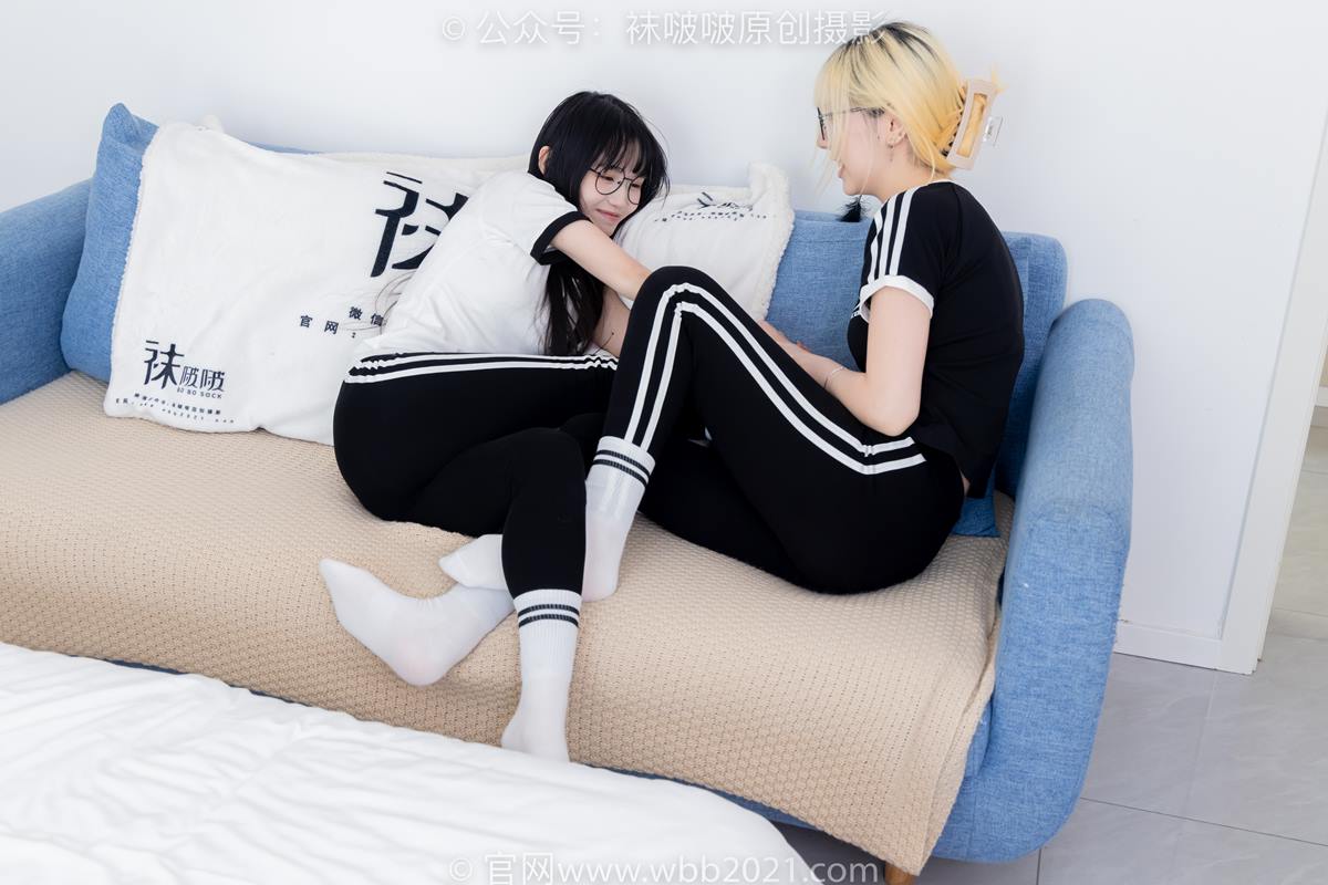 图片[64]-[BoBoSocks袜啵啵]NO.555 小甜豆甜甜圈-板鞋、运动鞋、白棉袜、裸足[110P] – 速更版-美库