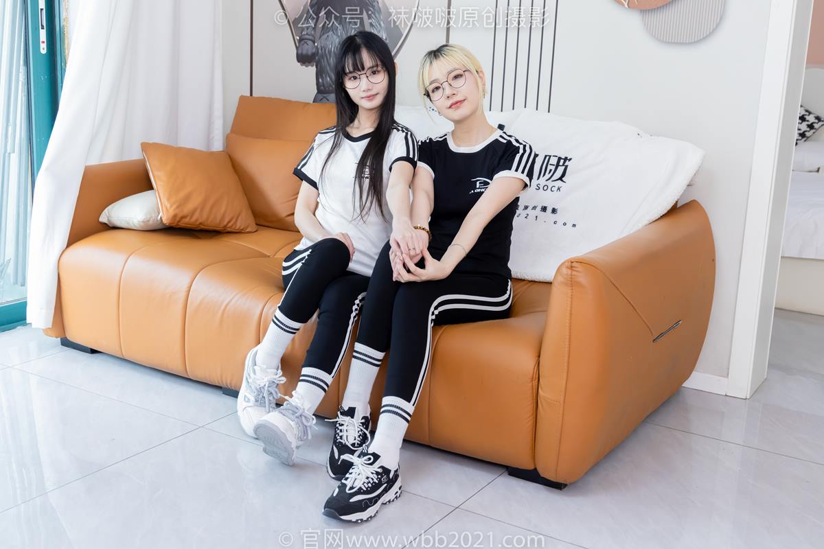 图片[68]-[BoBoSocks袜啵啵]NO.555 小甜豆甜甜圈-板鞋、运动鞋、白棉袜、裸足[110P] – 速更版-美库