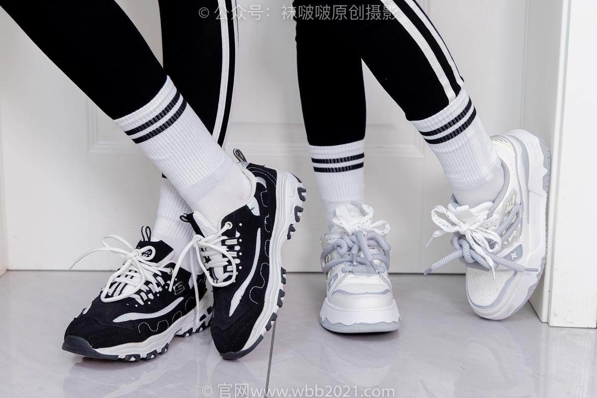 图片[73]-[BoBoSocks袜啵啵]NO.555 小甜豆甜甜圈-板鞋、运动鞋、白棉袜、裸足[110P] – 速更版-美库